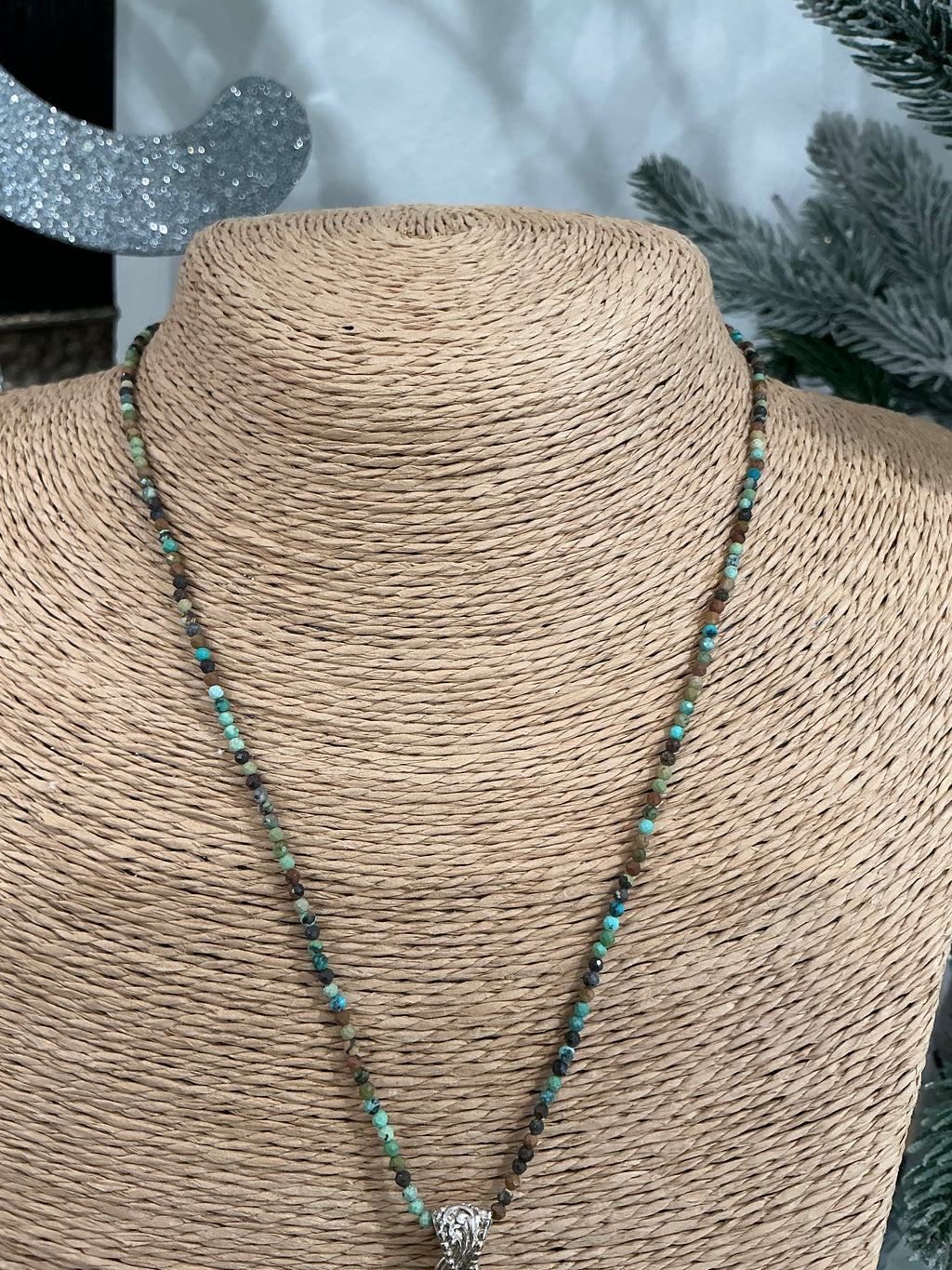 Turquoise 18” necklace