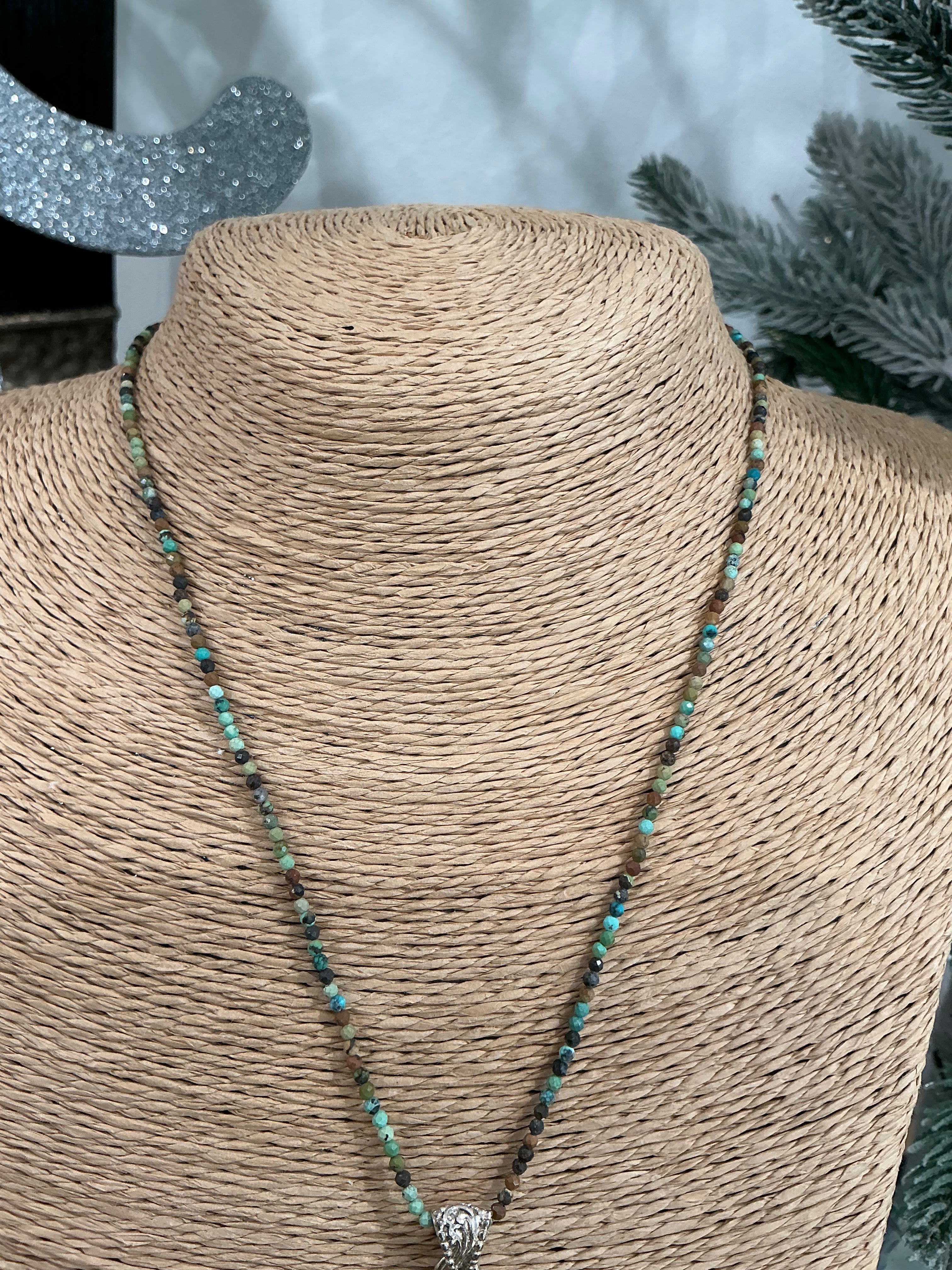 Turquoise 18” necklace
