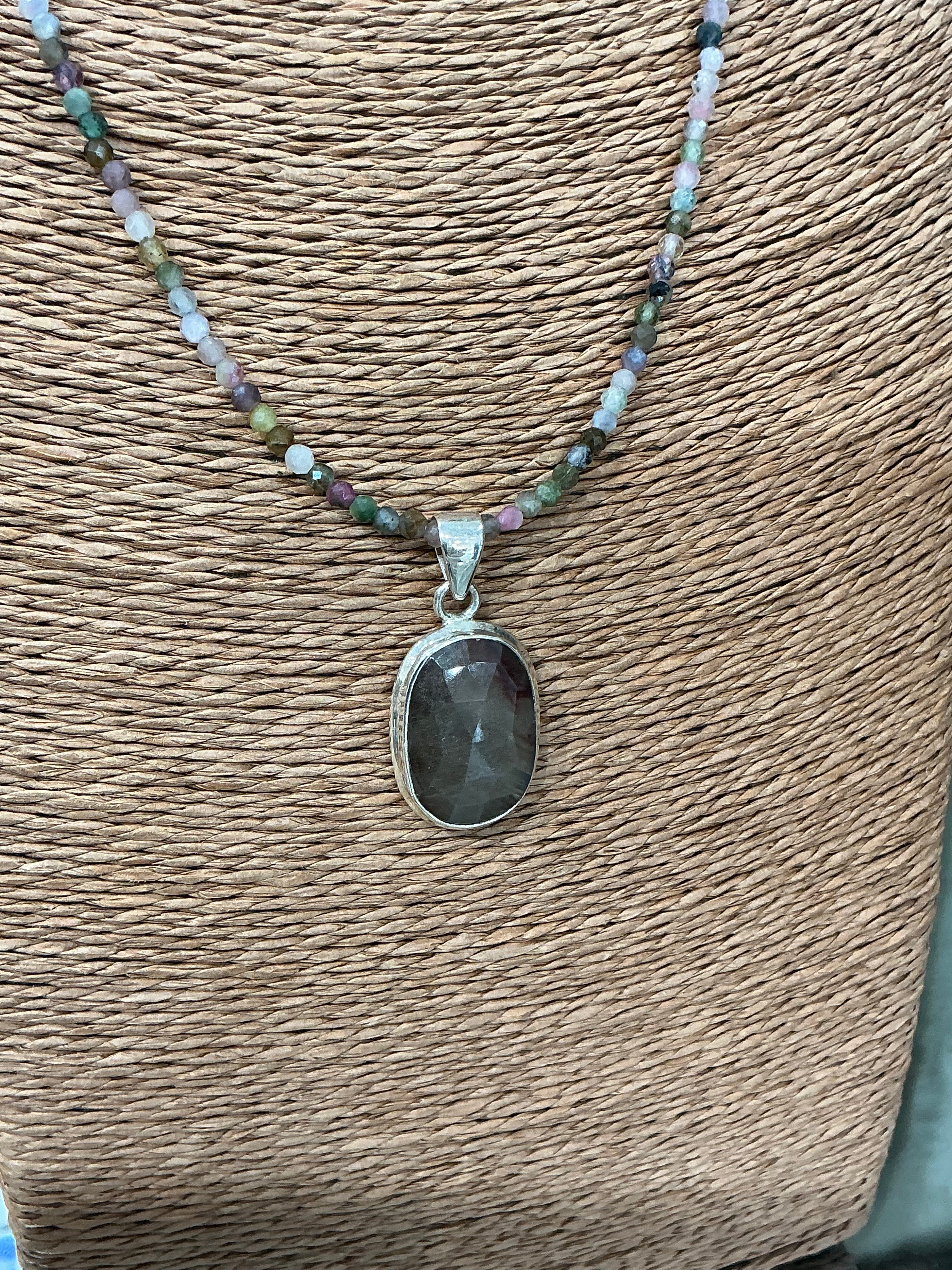 Sapphire pendant