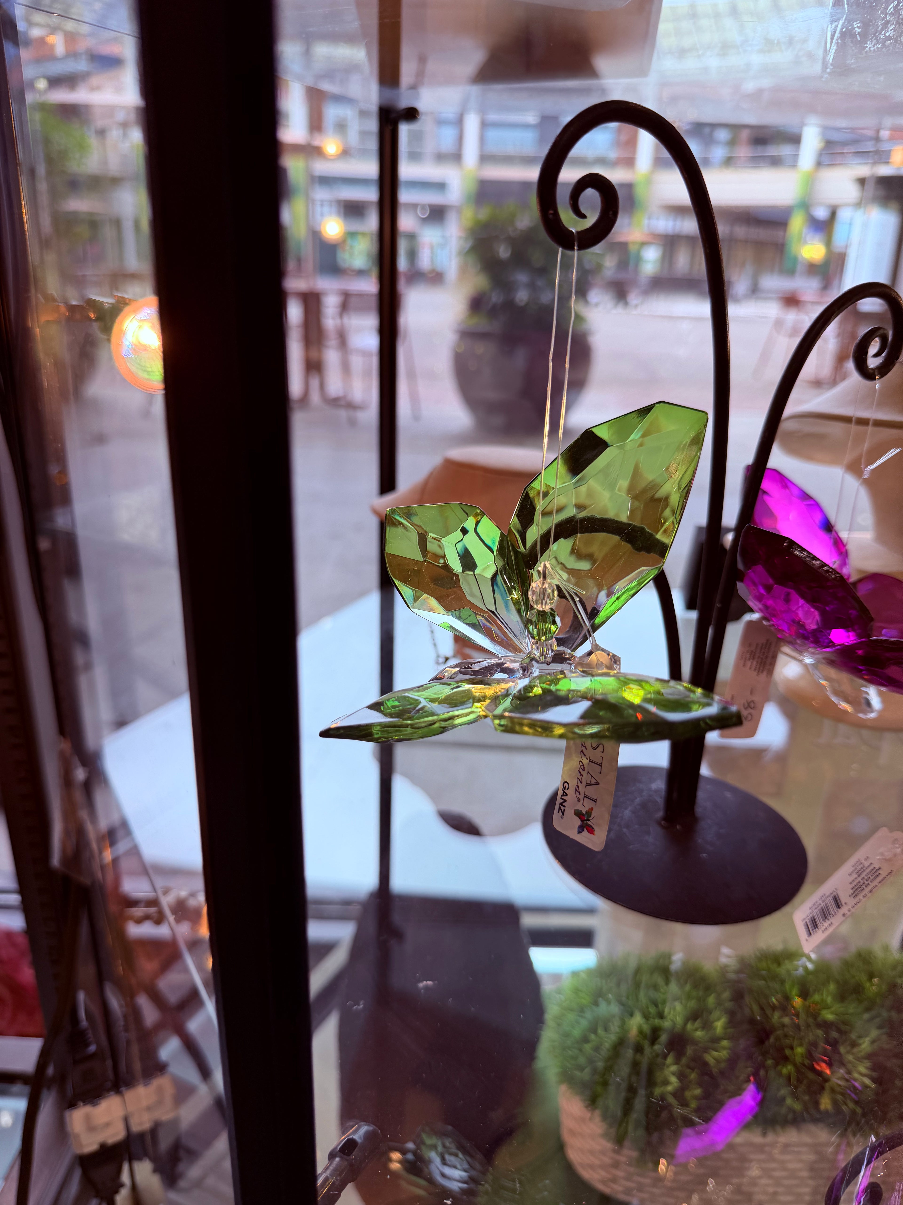 Crystal butterfly
