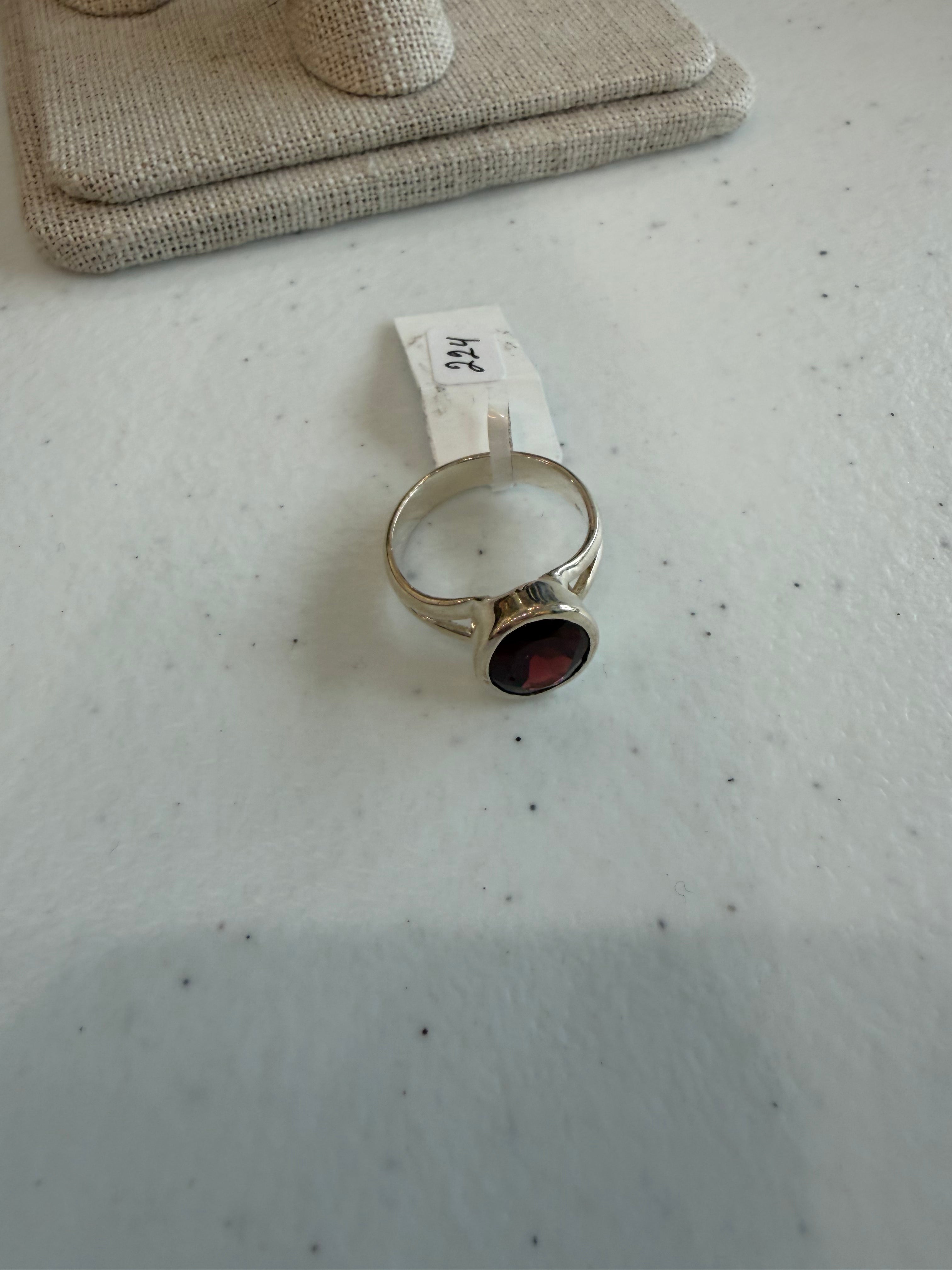 Garnet ring