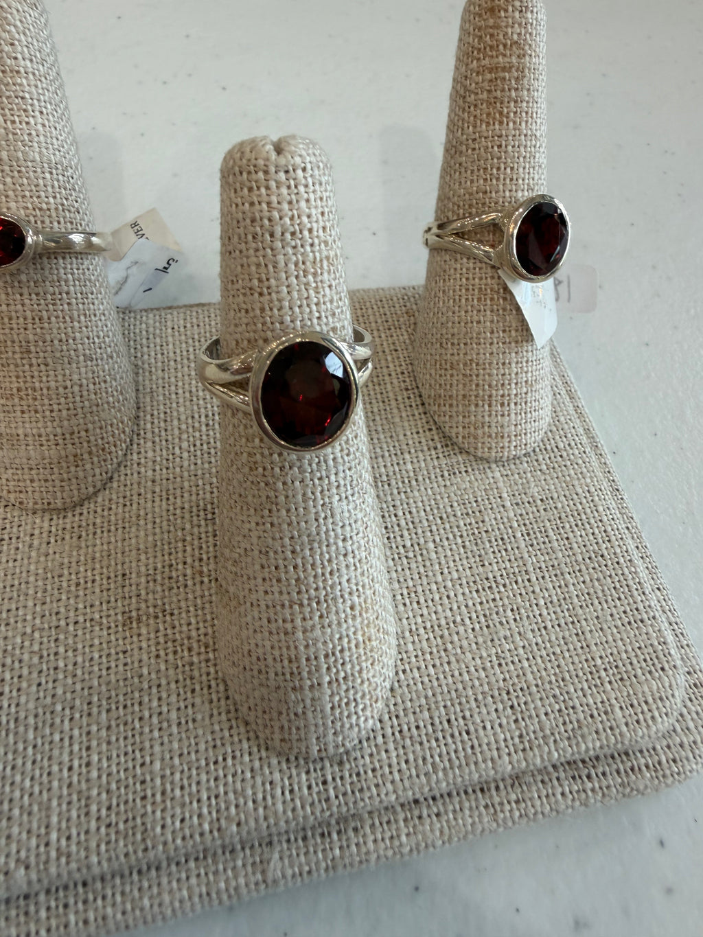 Garnet ring