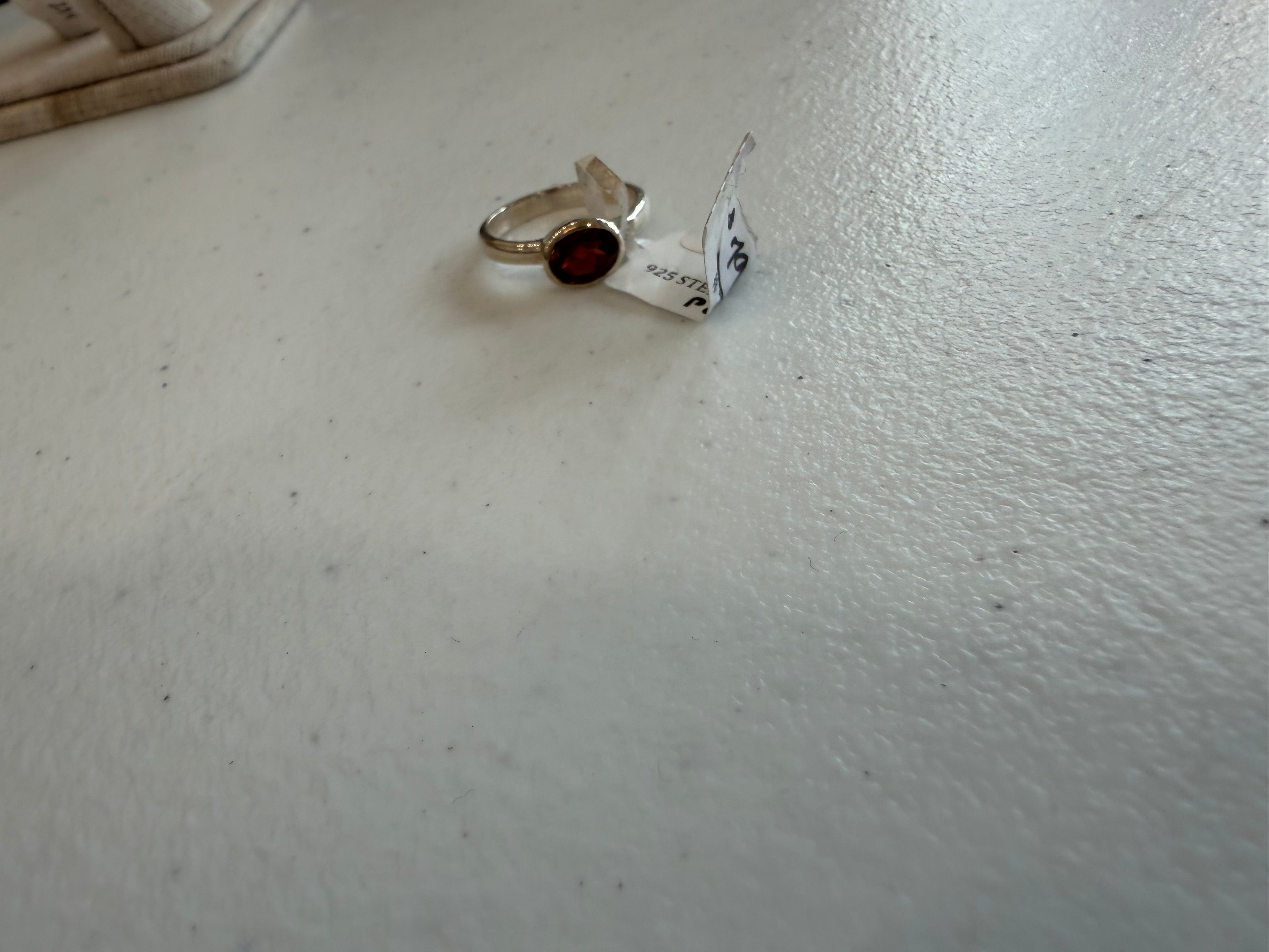 Garnet ring