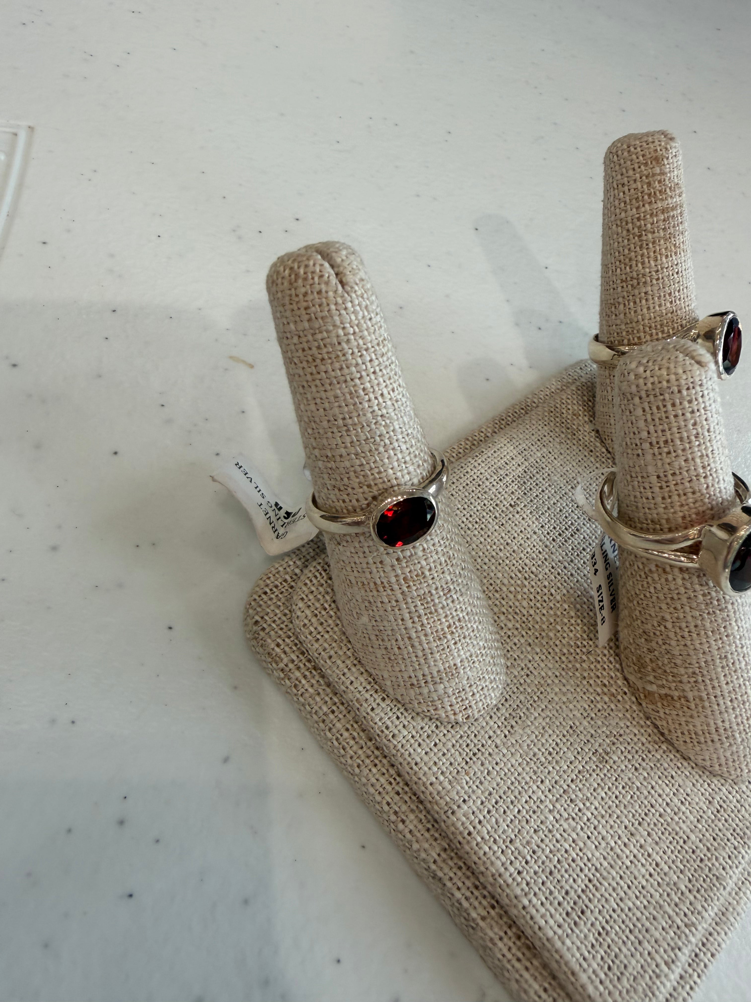 Garnet ring