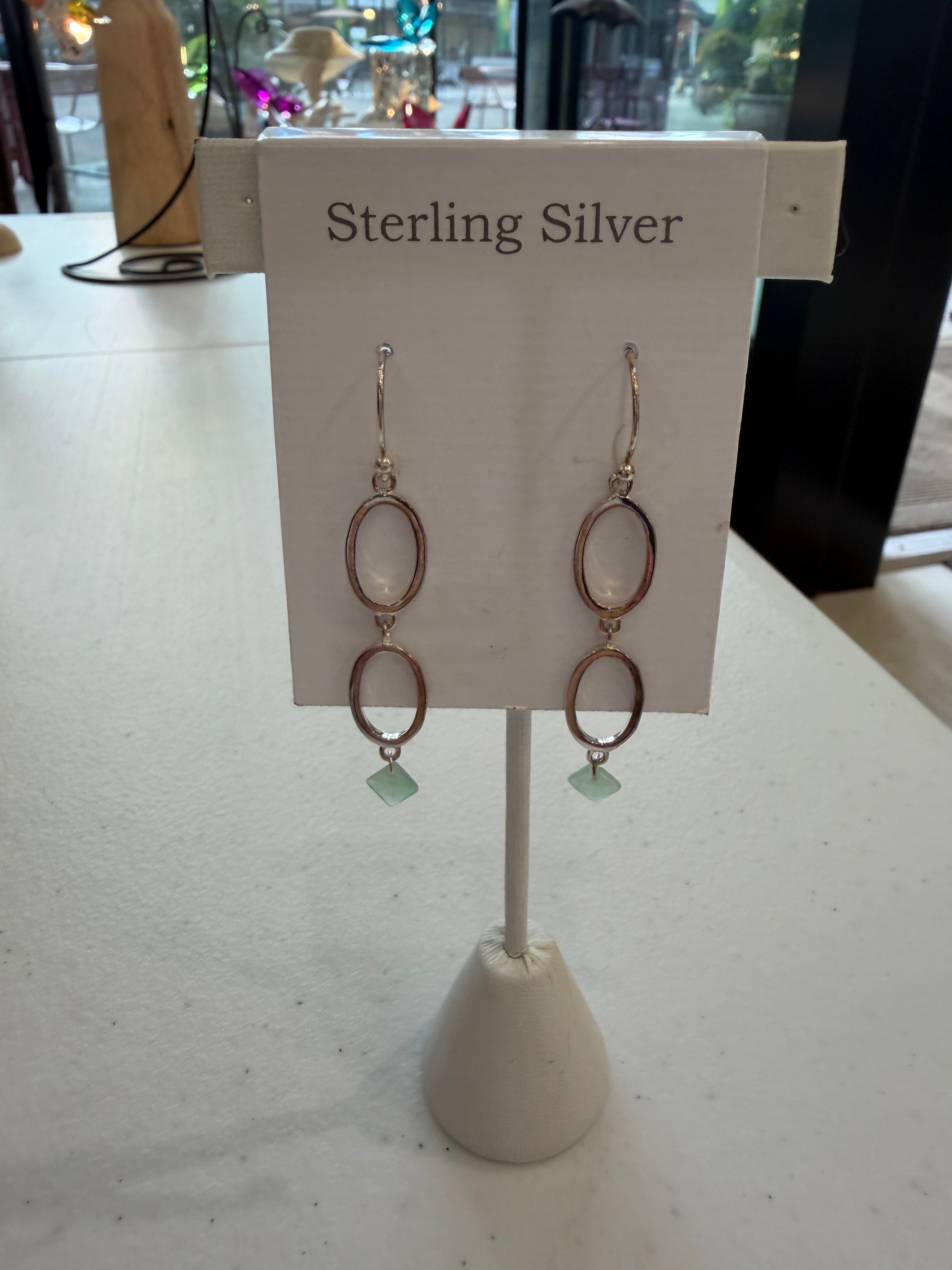 Sterling silver earrings