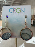 Blue earrings