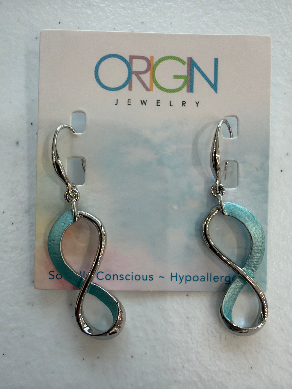 Blue earrings