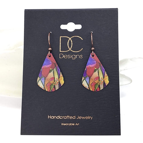 Abstract Art Earrings Utopianorthwest 