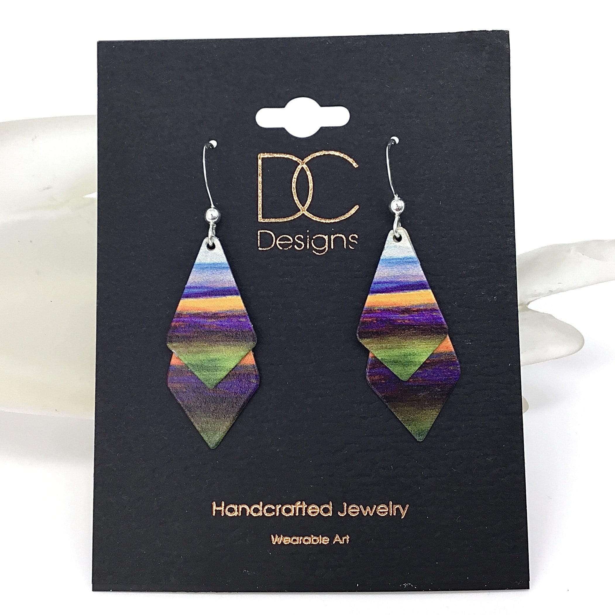 Abstract Art Earrings Utopianorthwest 