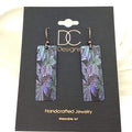 Abstract Art Earrings Utopianorthwest 