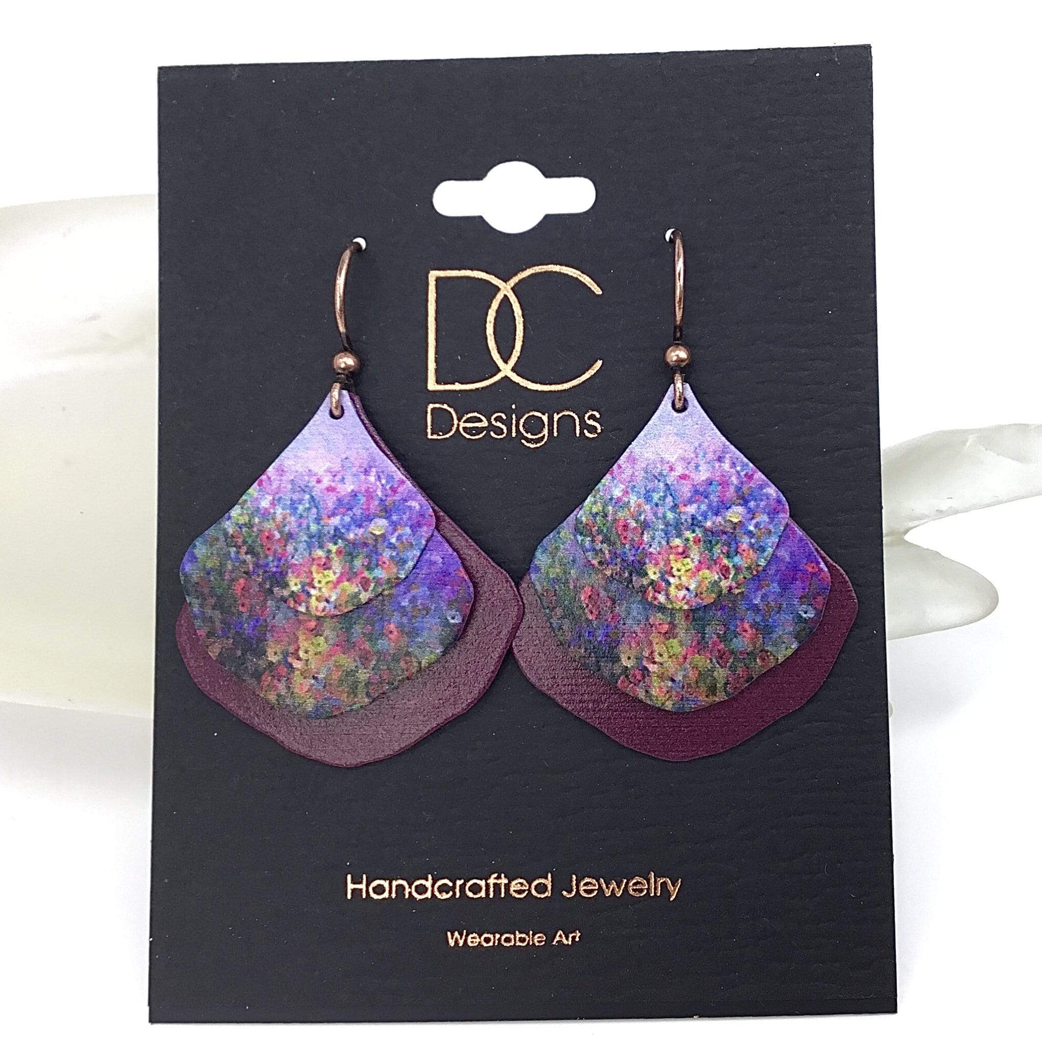 Abstract Art Earrings Utopianorthwest 