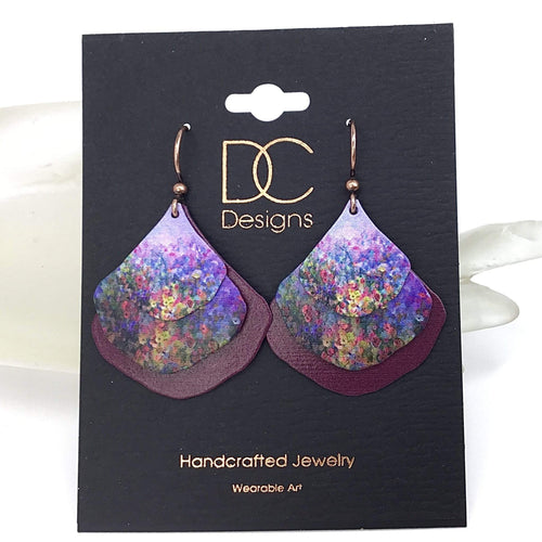 Abstract Art Earrings Utopianorthwest 