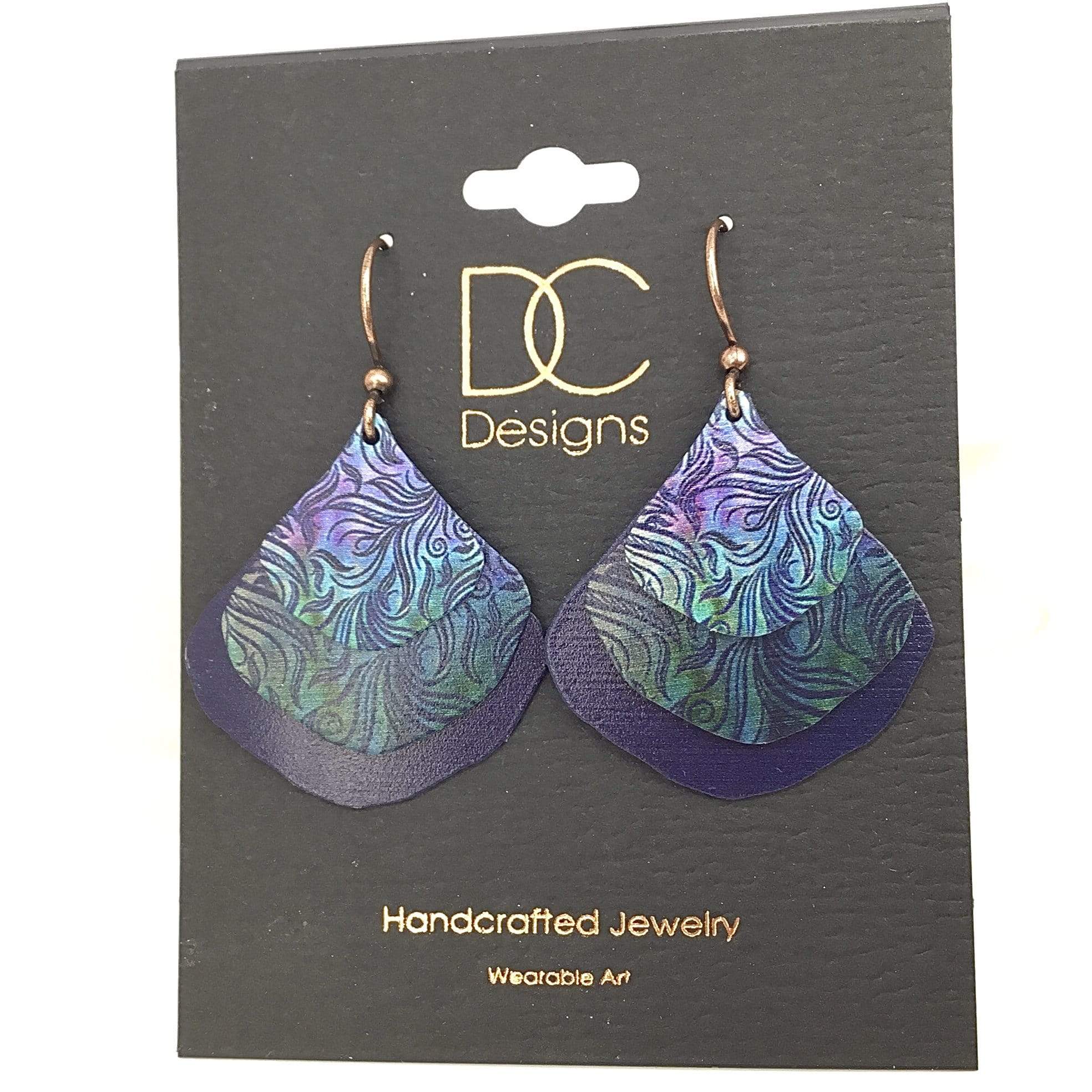 Abstract Art Earrings Utopianorthwest 
