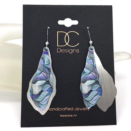 Abstract Art Earrings Utopianorthwest 