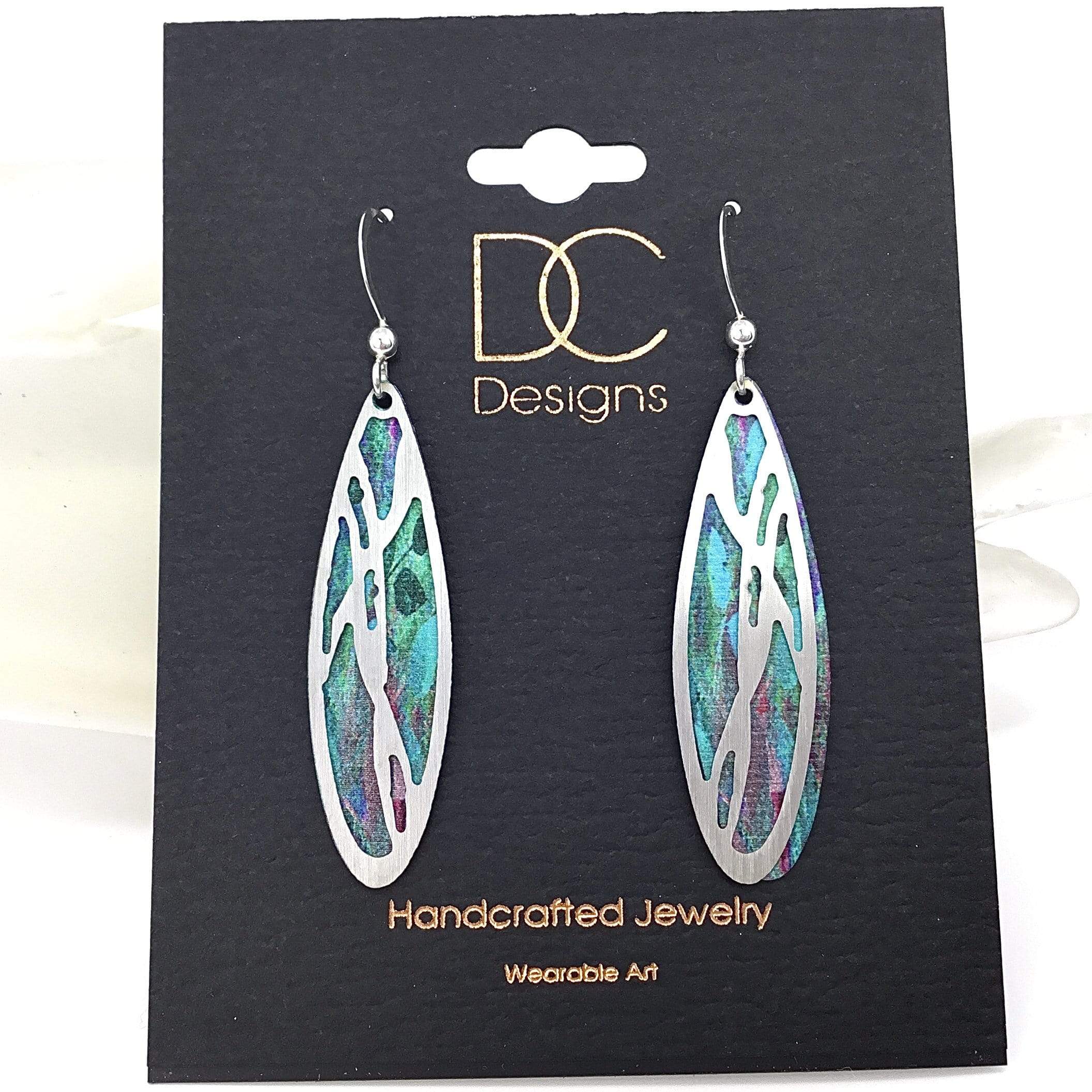 Abstract Art Earrings Utopianorthwest 