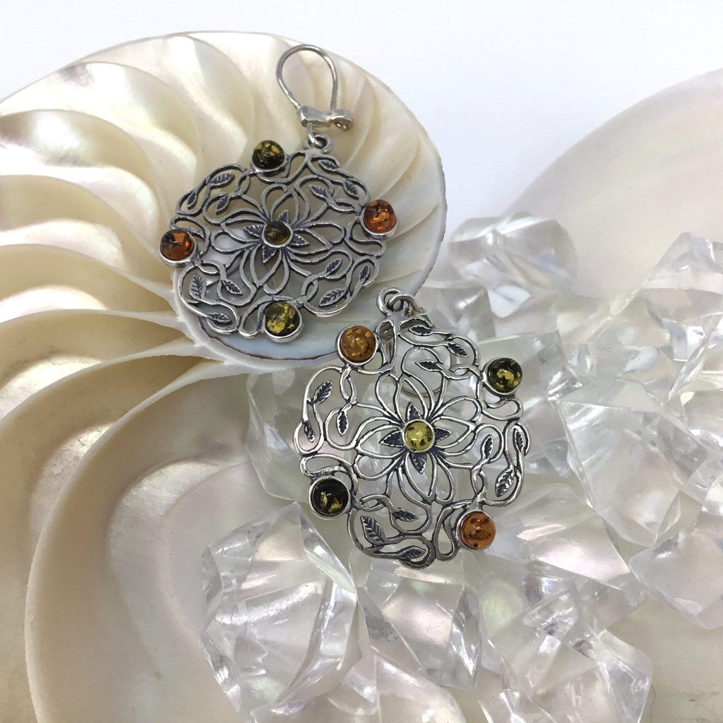 Amber Earrings, November Birthstones Utopianorthwest 