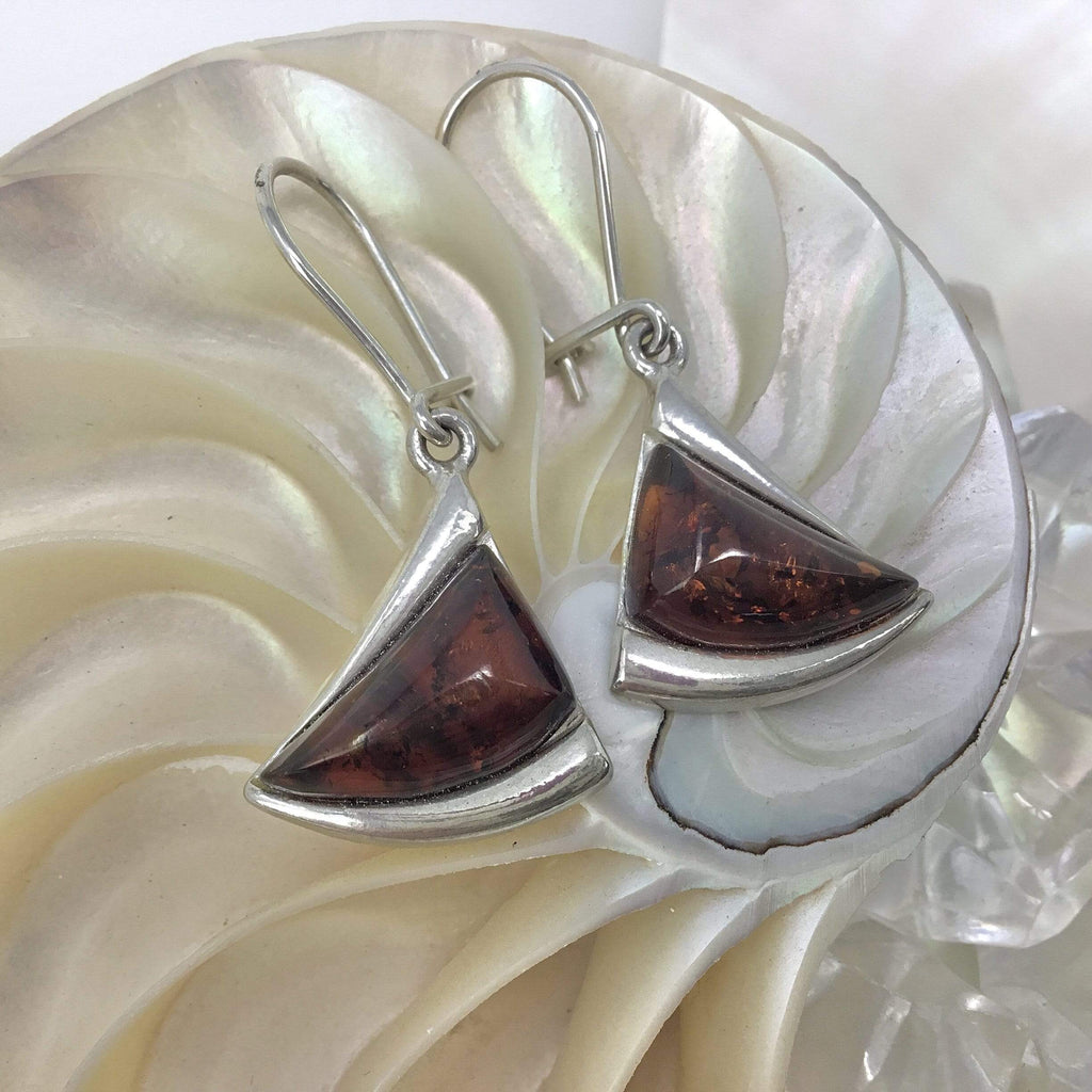 Amber Earrings, November Birthstones Utopianorthwest 