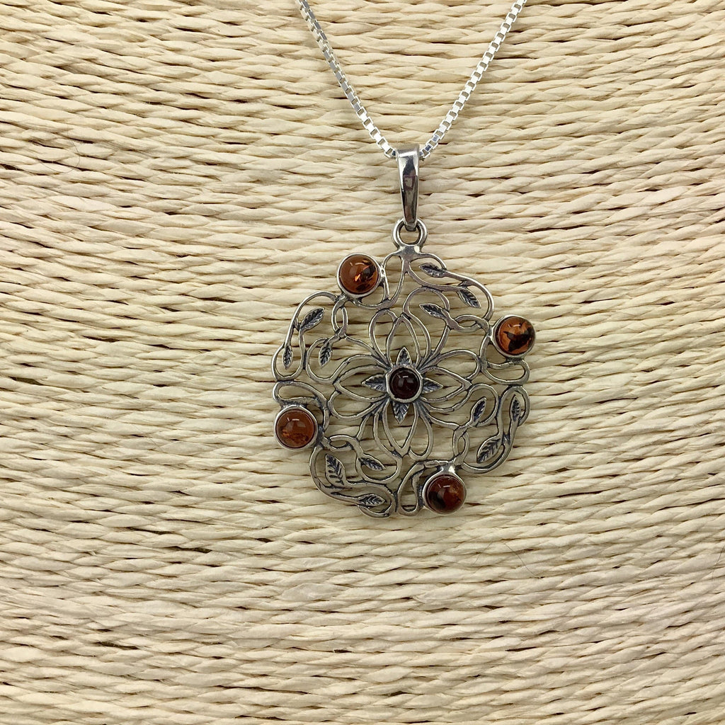 Amber Necklace- November’s Birthstones Utopianorthwest 