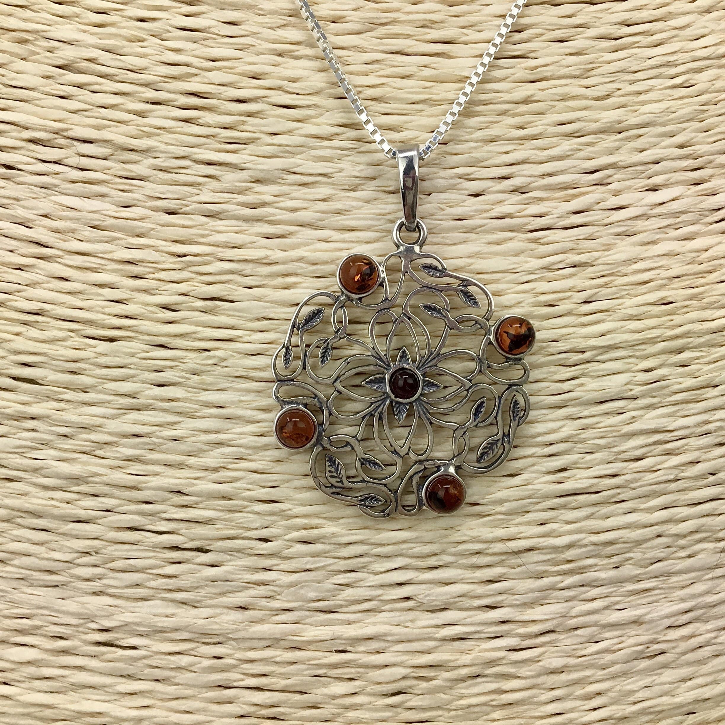 Amber Necklace- November’s Birthstones Utopianorthwest 