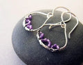 Amethyst Earring- February Birthstone Utopianorthwest 