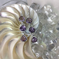 Amethyst Earrings, February Birthstone earrings Utopianorthwest 