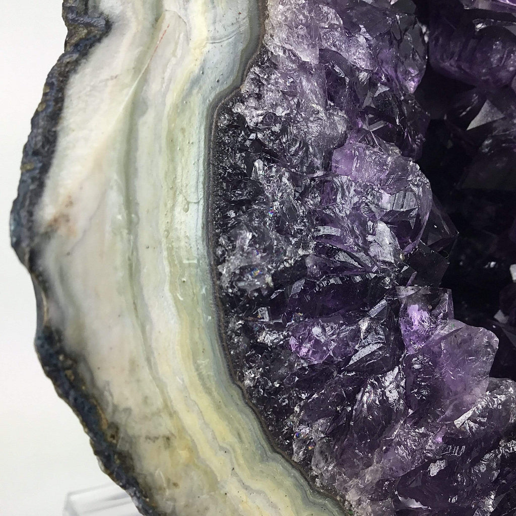 Amethyst Geode w/Agate Utopianorthwest 