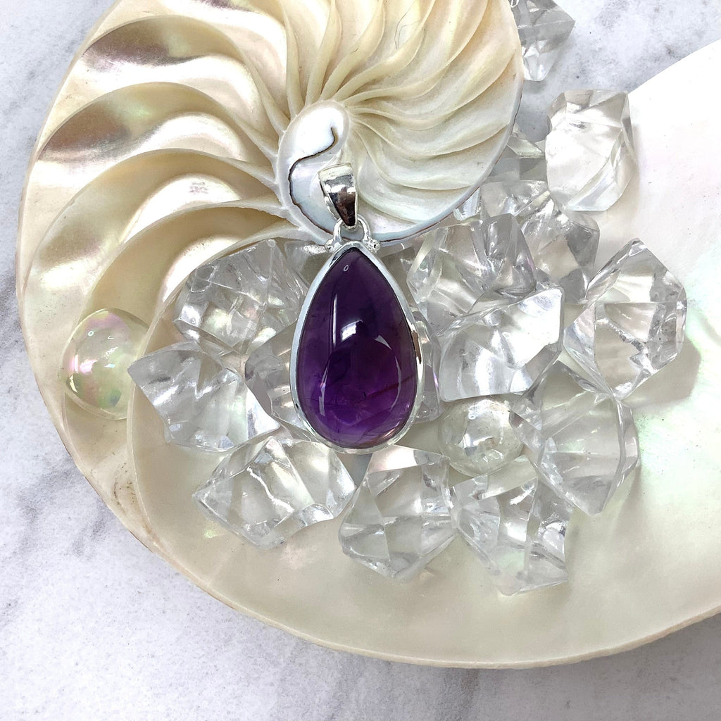 Amethyst Pendant- February Birthstone Amethyst Utopianorthwest 