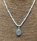 Aquamarine & Blue Opal Necklace Utopianorthwest 