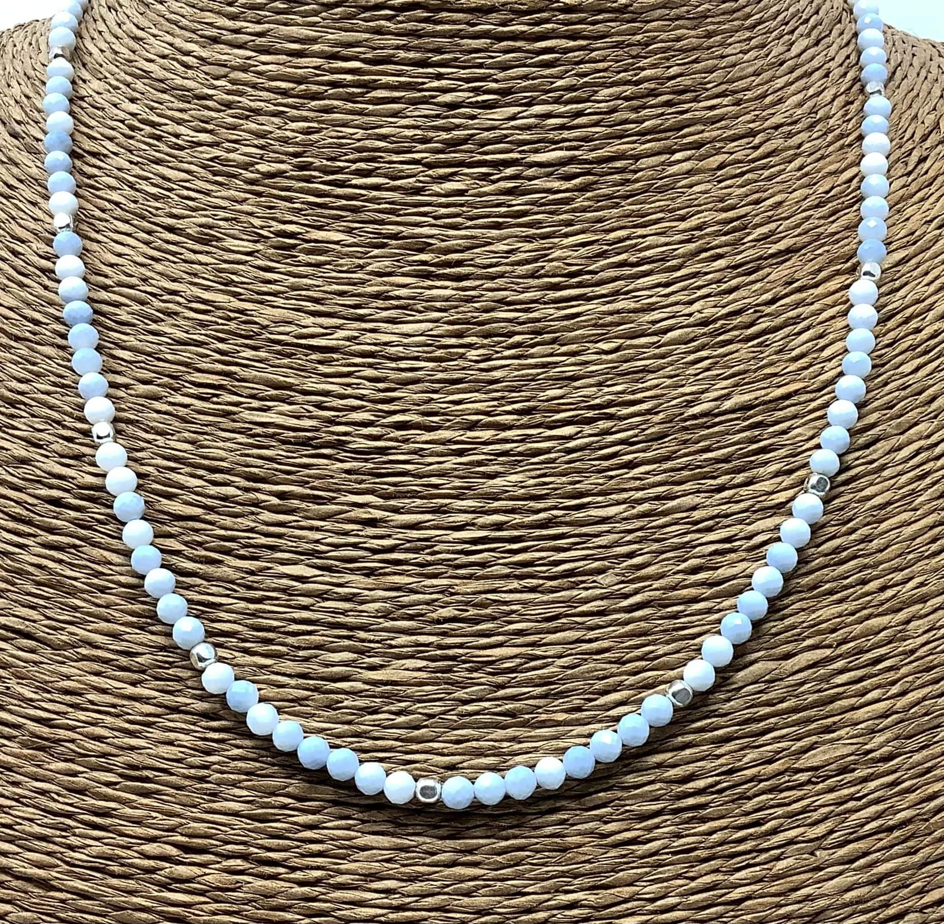 Aquamarine & Blue Opal Necklace Utopianorthwest 