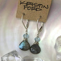 Aquamarine & Labradorite Earrings Utopianorthwest 
