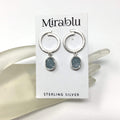 Aquamarine post earrings Utopianorthwest 