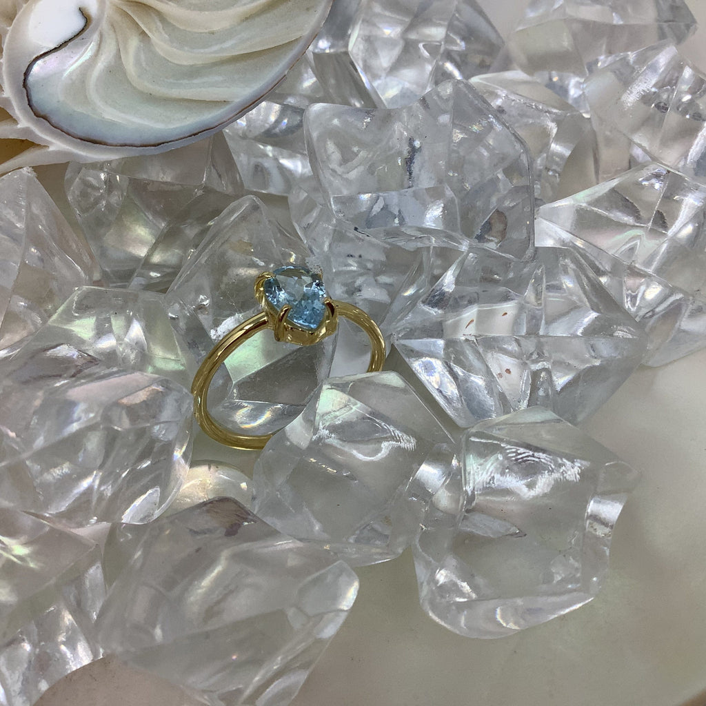 Aquamarine Ring Jewelry Utopianorthwest 