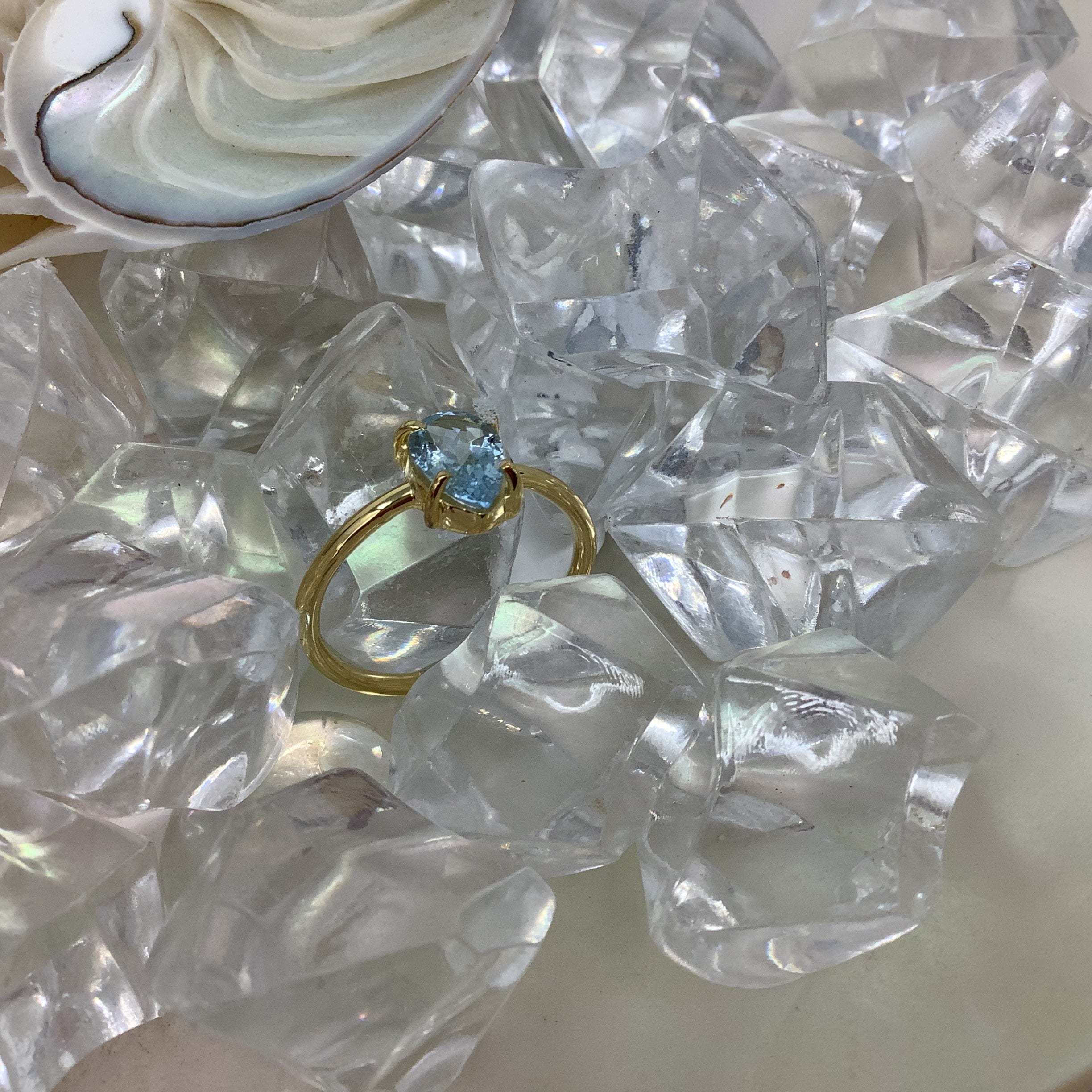 Aquamarine Ring Jewelry Utopianorthwest 