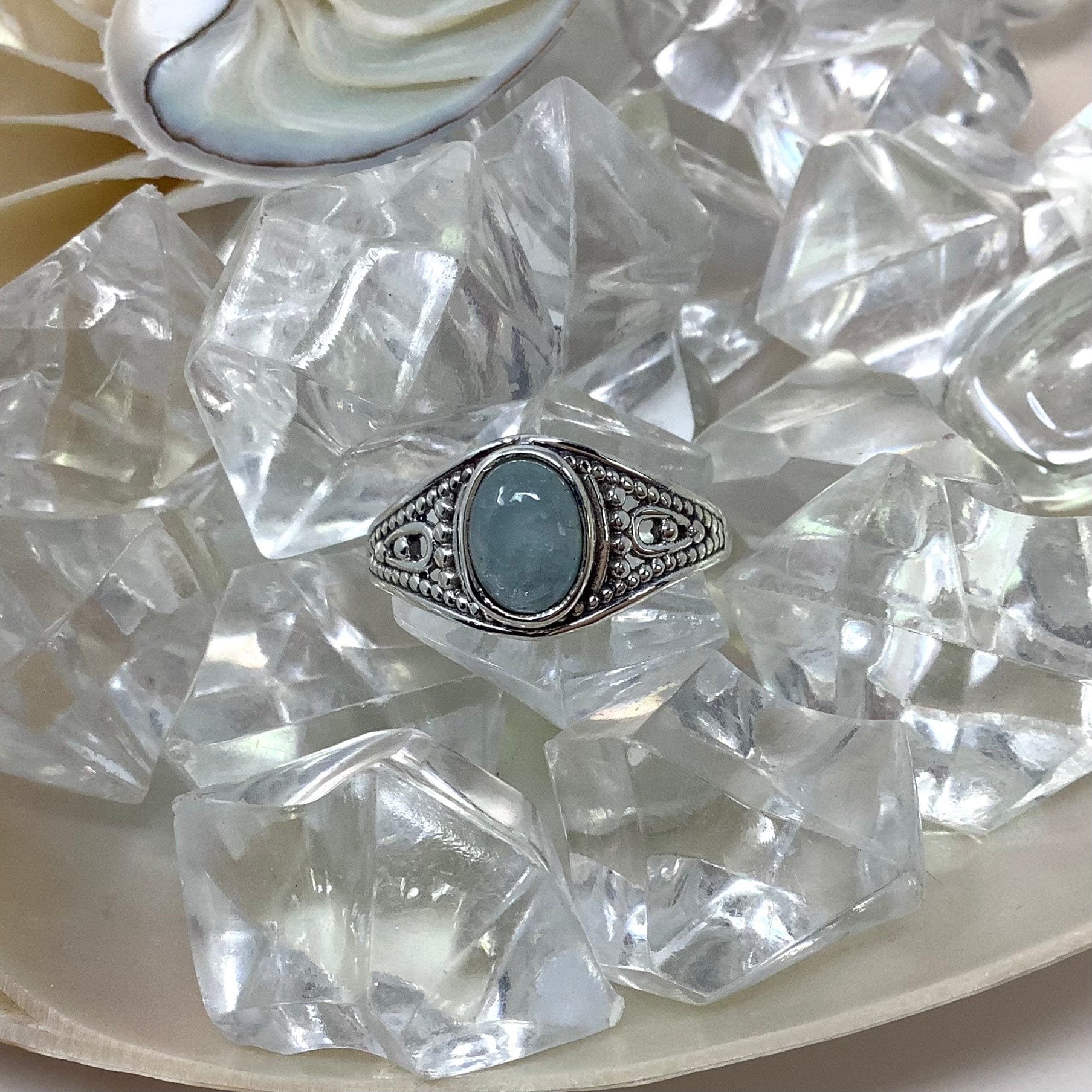 Aquamarine Ring Utopianorthwest 