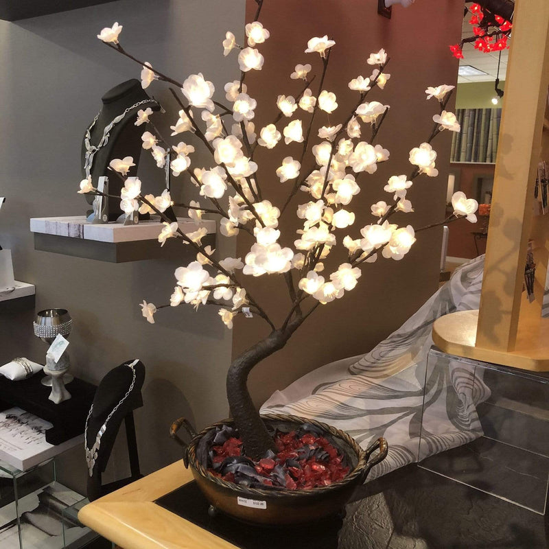 lighted bonsai cherry blossom tree Bonsai LED Lighted Tree – Utopianorthwest