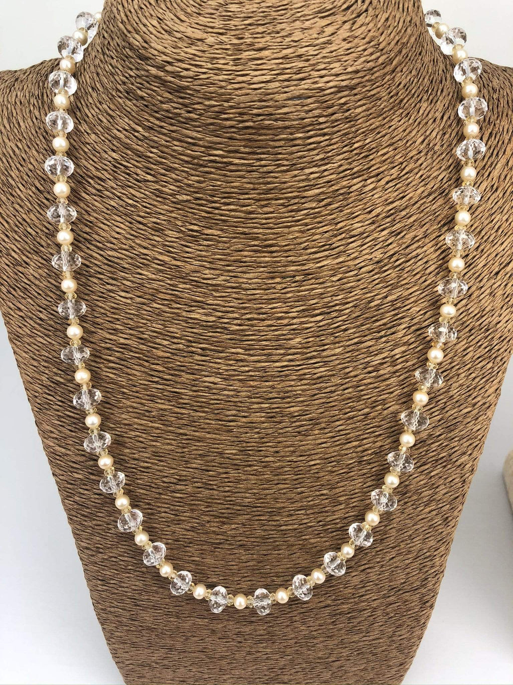 Diamond Quartz- Crystal & Pearls Utopianorthwest 