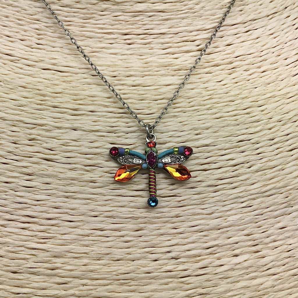 Firefly Dragonfly Necklace Utopianorthwest 