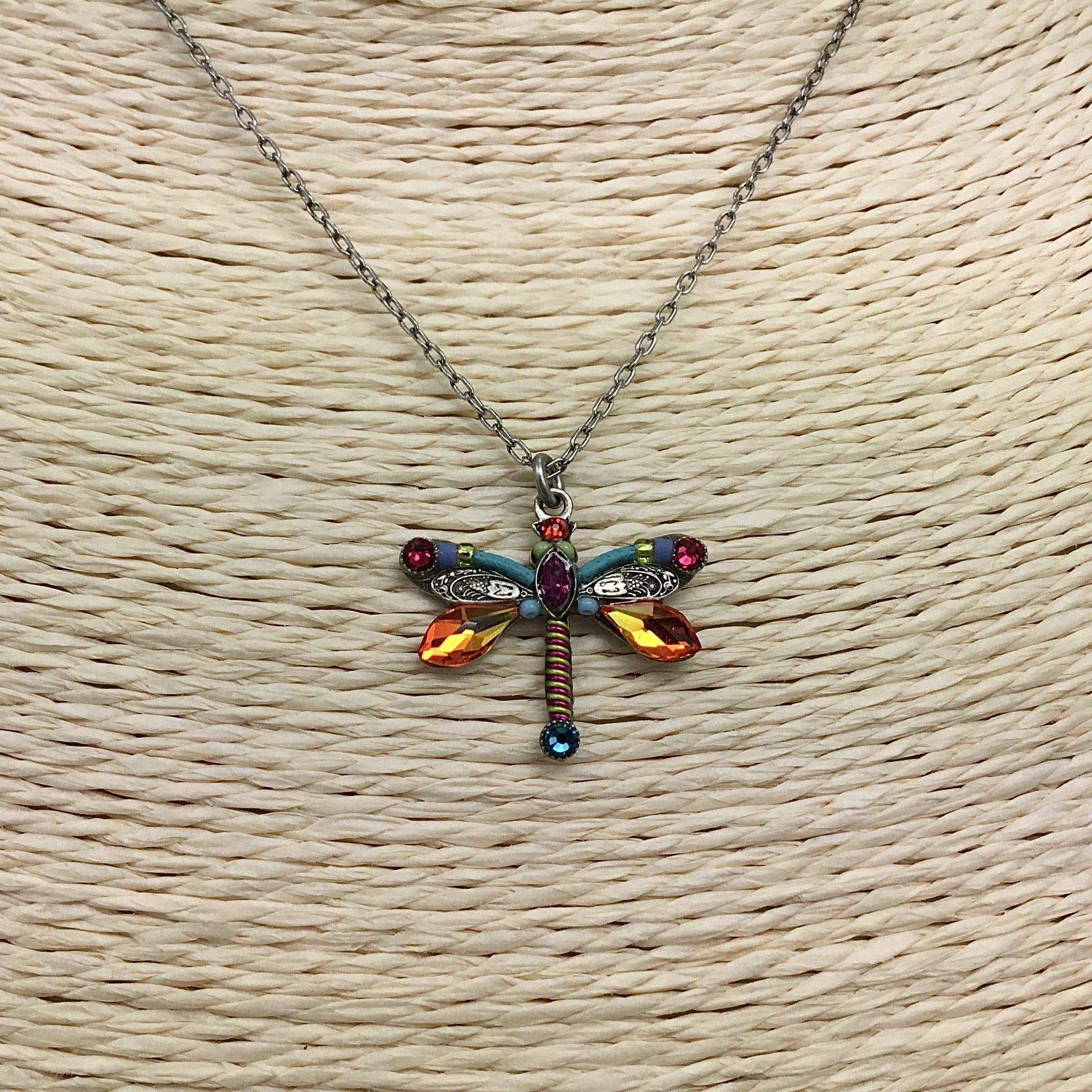 Firefly Dragonfly Necklace Utopianorthwest 