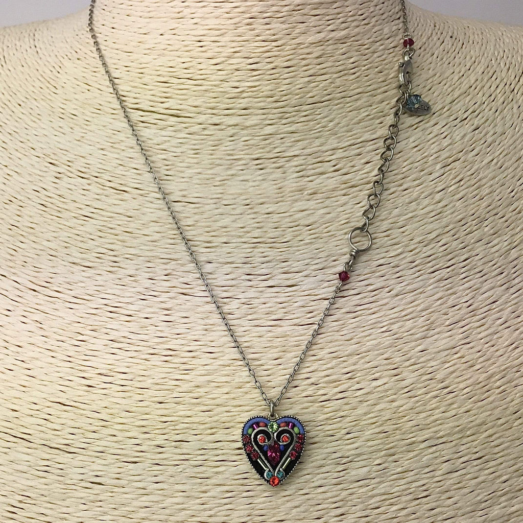 Firefly Heart Necklace Utopianorthwest 