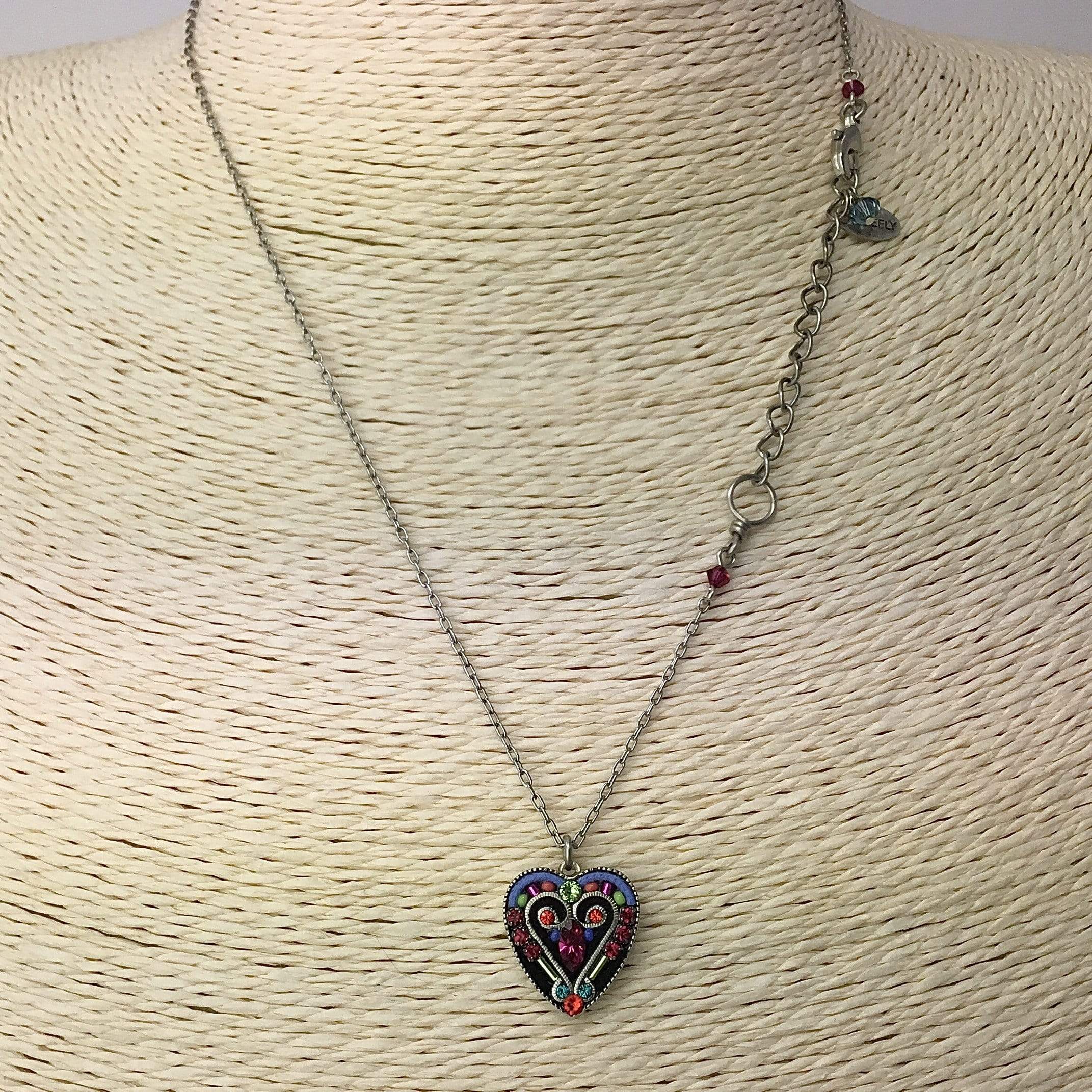 Firefly Heart Necklace Utopianorthwest 