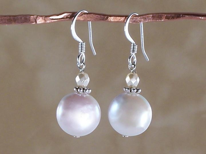 Freshwater Pearl Earring Utopianorthwest 