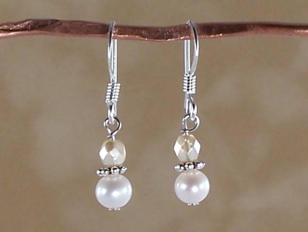 Freshwater Pearl Earrings Utopianorthwest 