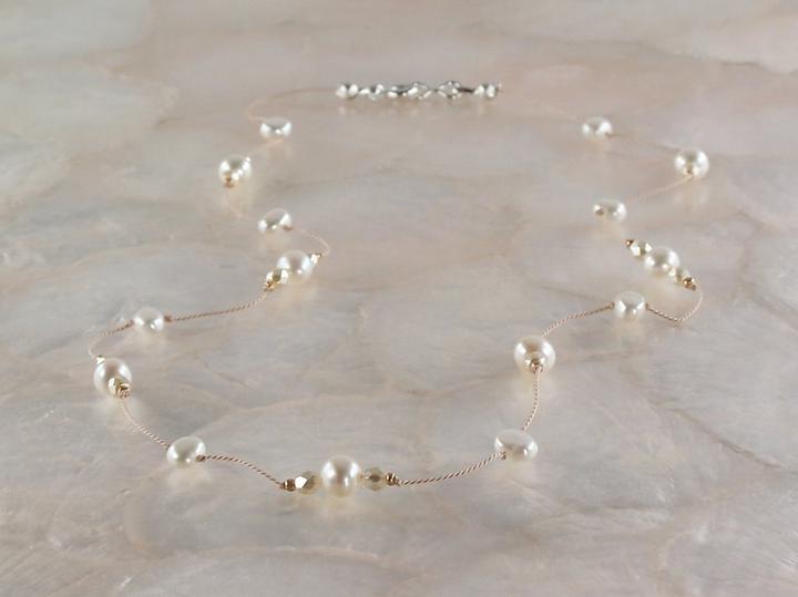 Freshwater Pearl Necklace Utopianorthwest 