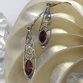 Garnet Earrings- January Birthstone Garnets, January Birthstone Utopianorthwest 