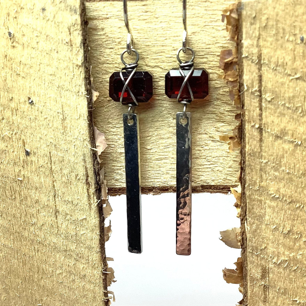 Garnet Earrings- January Birthstone Garnets, January Birthstone Utopianorthwest 
