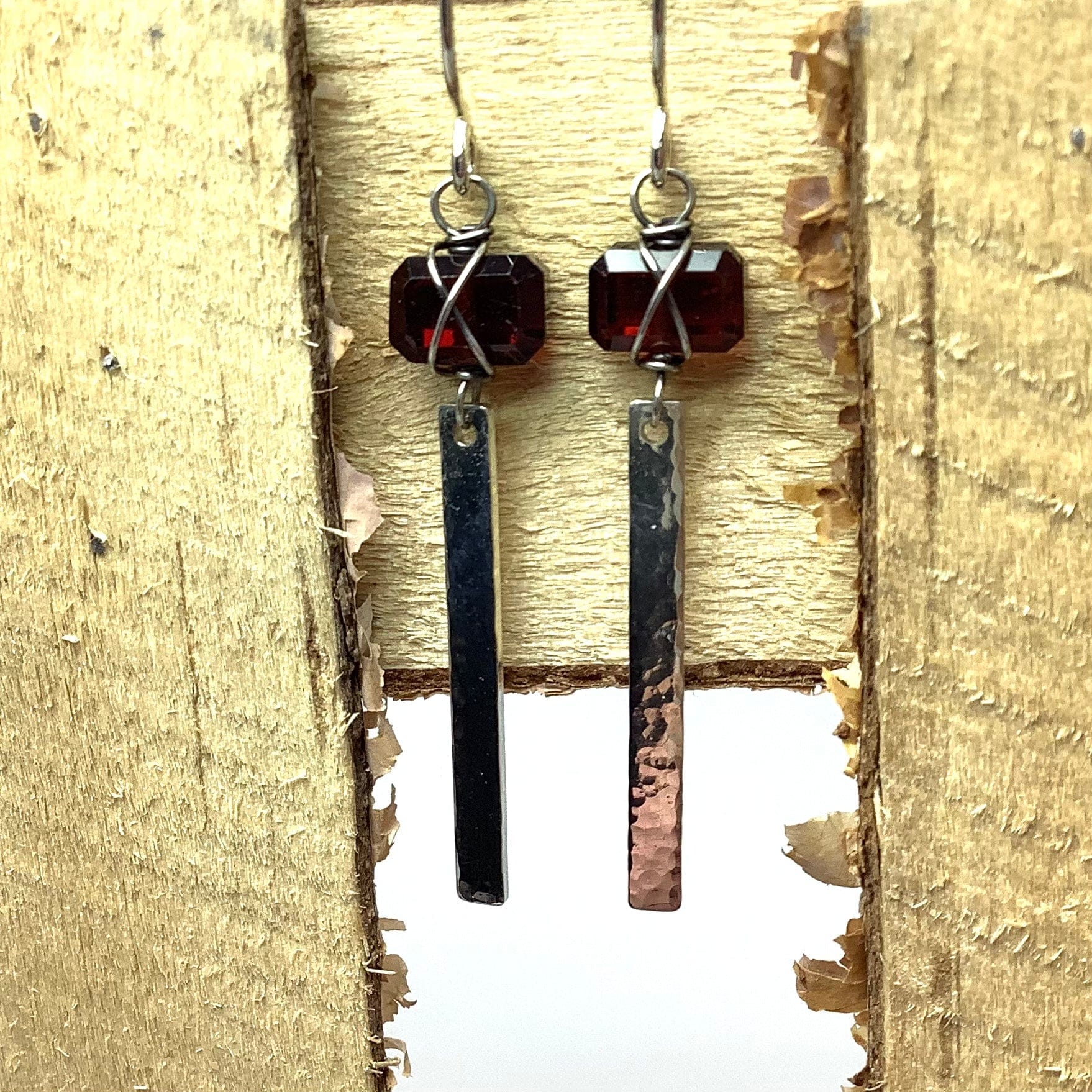 Garnet Earrings- January Birthstone Garnets, January Birthstone Utopianorthwest 