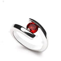 Garnet Ring- January Birthstone Utopianorthwest 