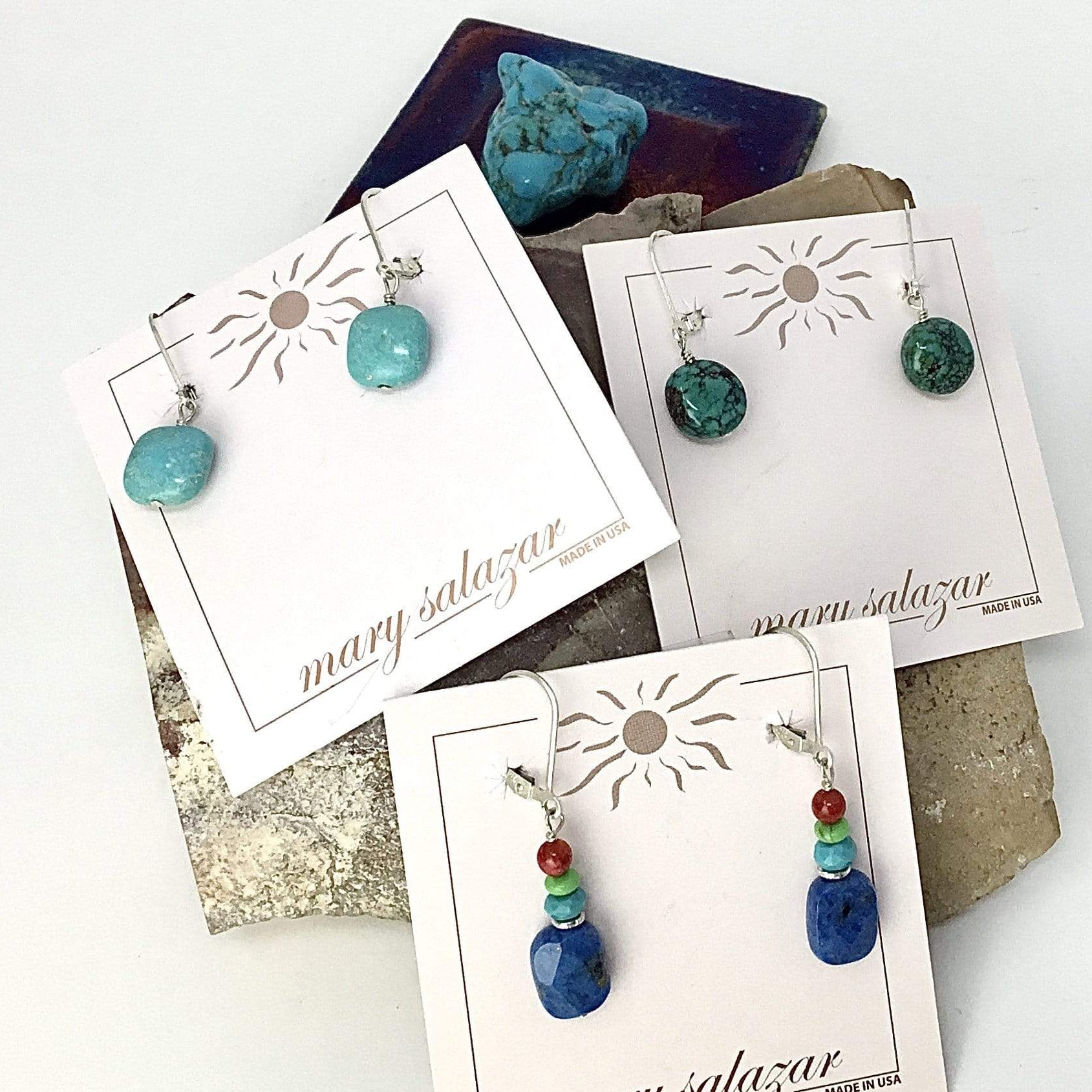 Gemstone Earrings Utopianorthwest  Multi stone $54.00