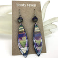 Hand Painted Birch Earrings Utopianorthwest 