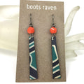 Hand Painted Birch Earrings Utopianorthwest 